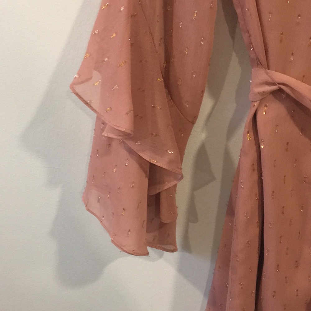 CUPCAKES AND CASHMERE Keegan Metallic Dot Dress - Picture 6 of 12